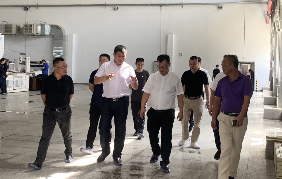 福清市代市长张新怿一行领导 莅临XPJ官方网站新材料科技工业园参观调研